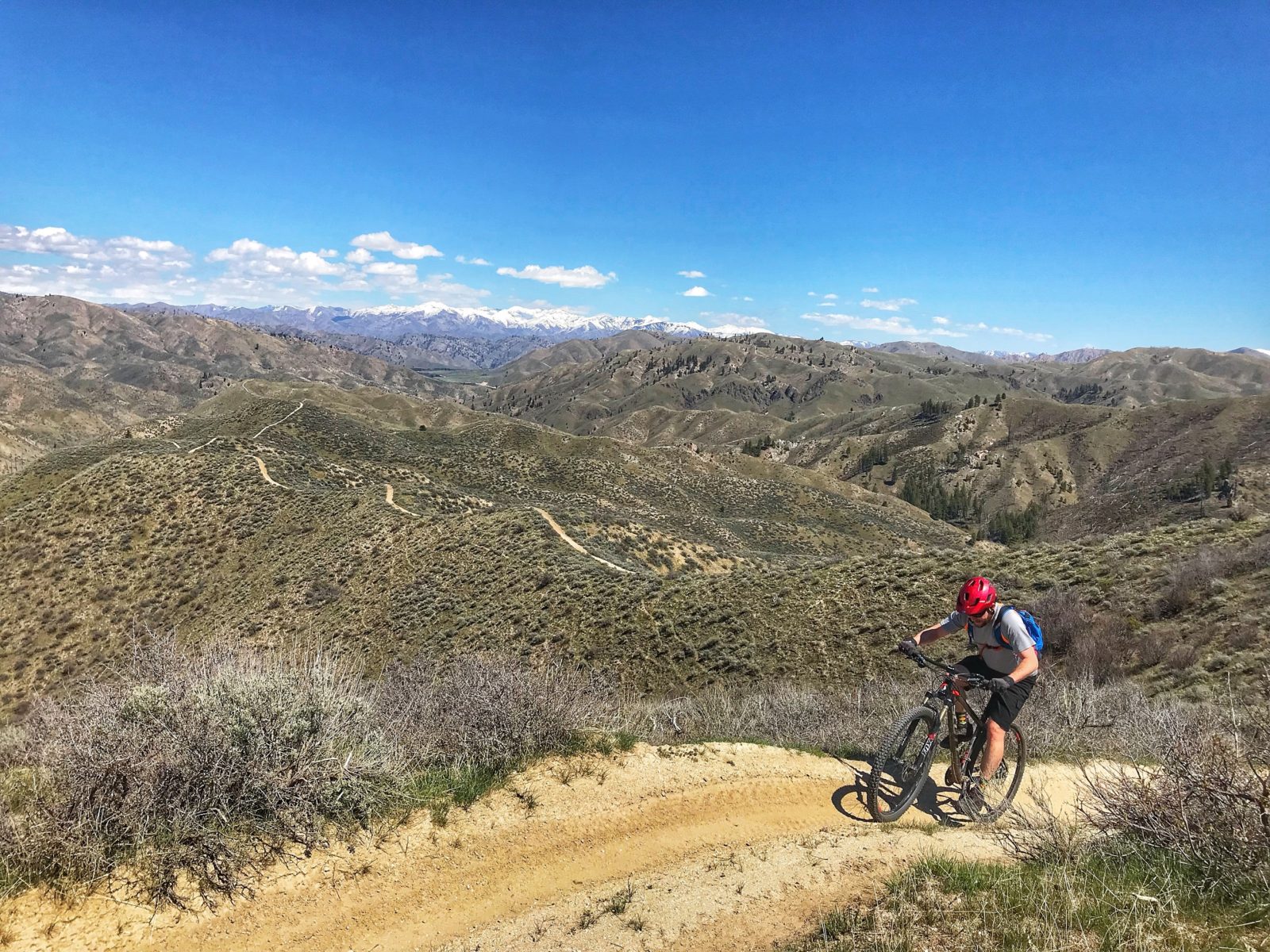 Danskins mountain biking Idaho